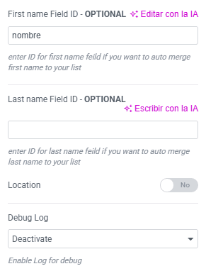 Cómo conectar Klaviyo con un formulario de Elementor