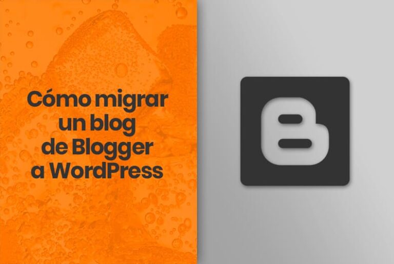 cómo migrar un blog de blogger a wordprese